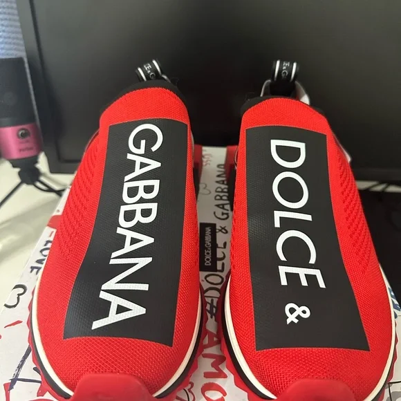 Dolce Gabbana Shoes Dolce Gabbana Sorrento Logo Slip On